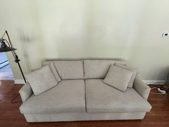 Crate and Barrel Lounge Deep 93" Sofa