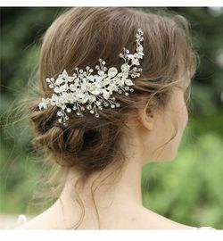 AW BRIDAL Wedding Hair Clip Bridal