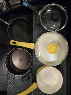 5-Pc Kitchen Cookware Starter Set - GreenLife, Anolon & Imusa