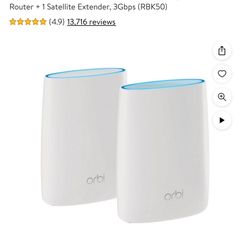 ORBI Tri-Band Mesh WiFi System router 