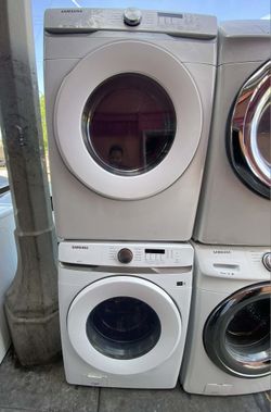 🍂SET WASHER AND DRYER SAMSUNG 🍂✨️SIDE BY SIDE-STACKABLE✨️🆓️FREE DELIVERY🆓️