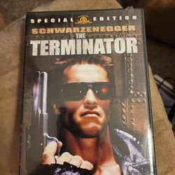Special edition Schwarzenegger The Terminator Dvd."CHECK OUT MY PAGE FOR MORE DEALS "