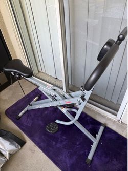 Upright Row-N-Ride Exerciser