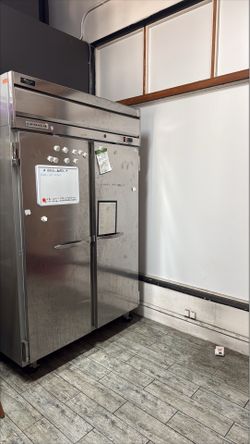 Bev air fridge. Needs a new compressor.