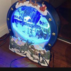 Great Snowing Musical Christmas Decoration With Lots Of Christmas Music 