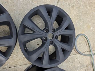 19 inch 5x114.3 5x4.5 rims wheels matte black