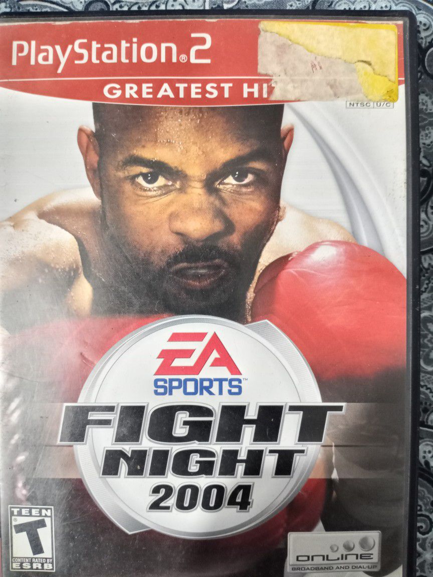FIGHT NIGHT 2004 FOR PS2