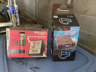 Electronic Brake Controller And Electric Break Away Switch For The Trailer Brakes