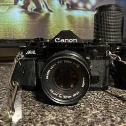 Canon A-1 Film Camera 