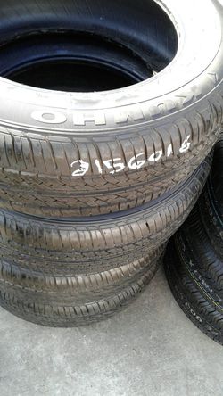 215/60R16 LIKE NEW SET OF 4