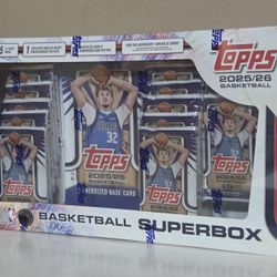NBA Basketball Superbox Topps 2025/26, Sealed
