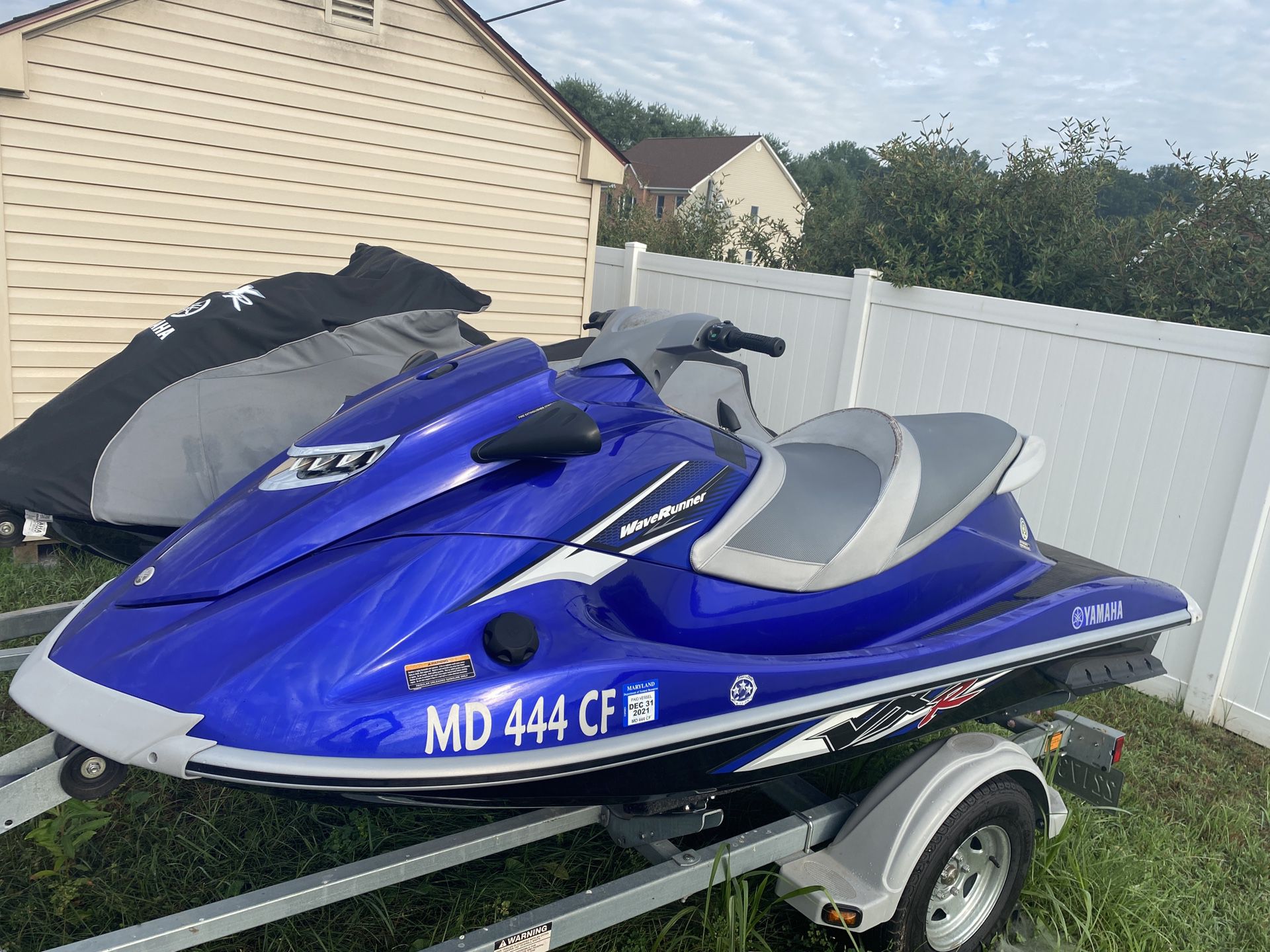 Two 2011 Yamaha VXR’s H.O. Jet Ski’s for Sale with Trailer