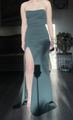 Hunter Green Formal Dress