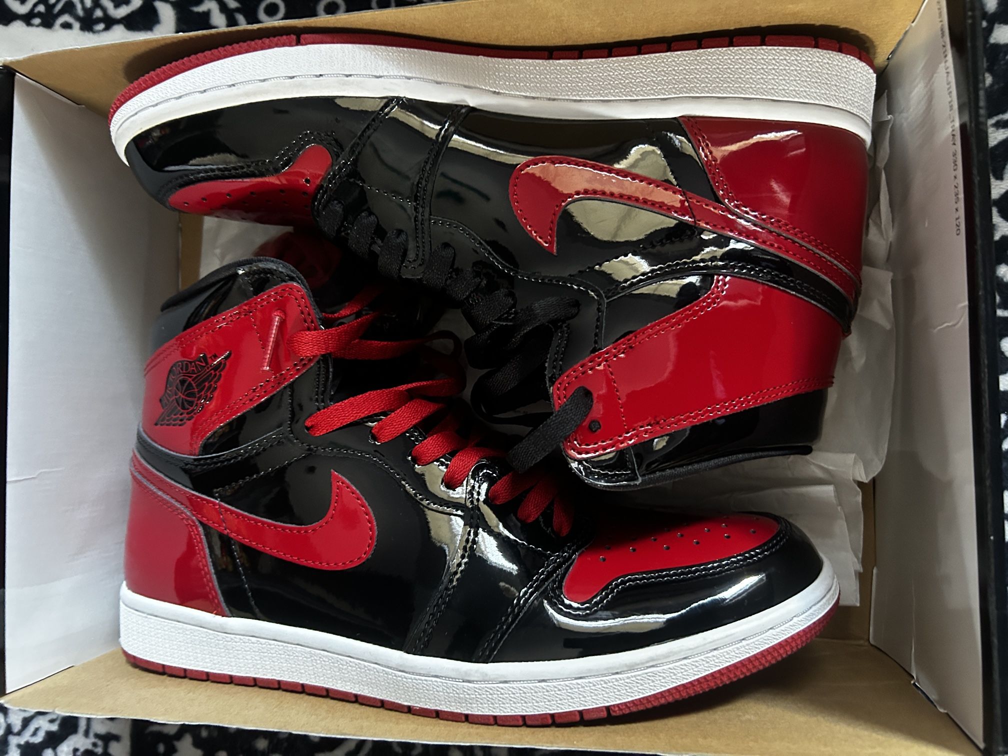 Jordan 1 patent bred