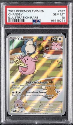 Chansey PSA 10 TWILIGHT MASQUERADE