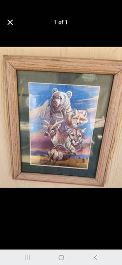 Framed Wildlife Art Print