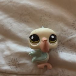 Littlest Pet Shop Pelican Bird Figure – Authentic LPS – Great Condition