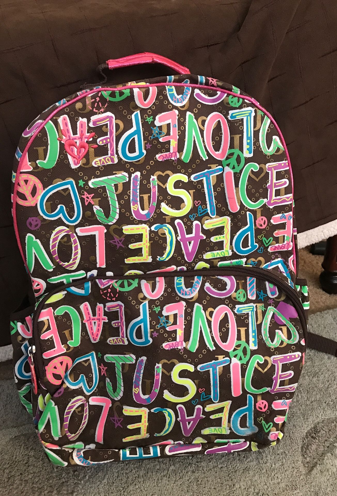 Justice backpack