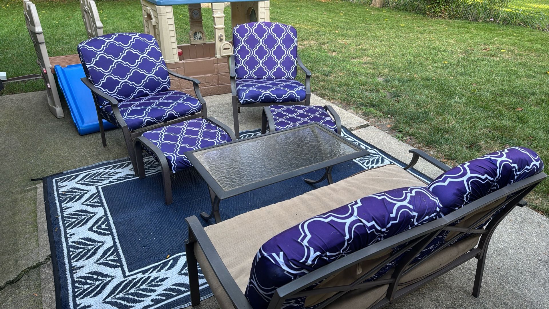 6 Piece Patio Furniture 