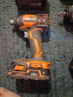 Ridgid 18v impact