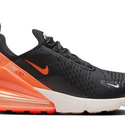 Nike Air Max 270 Size 10.5 Black/Bright Crimson