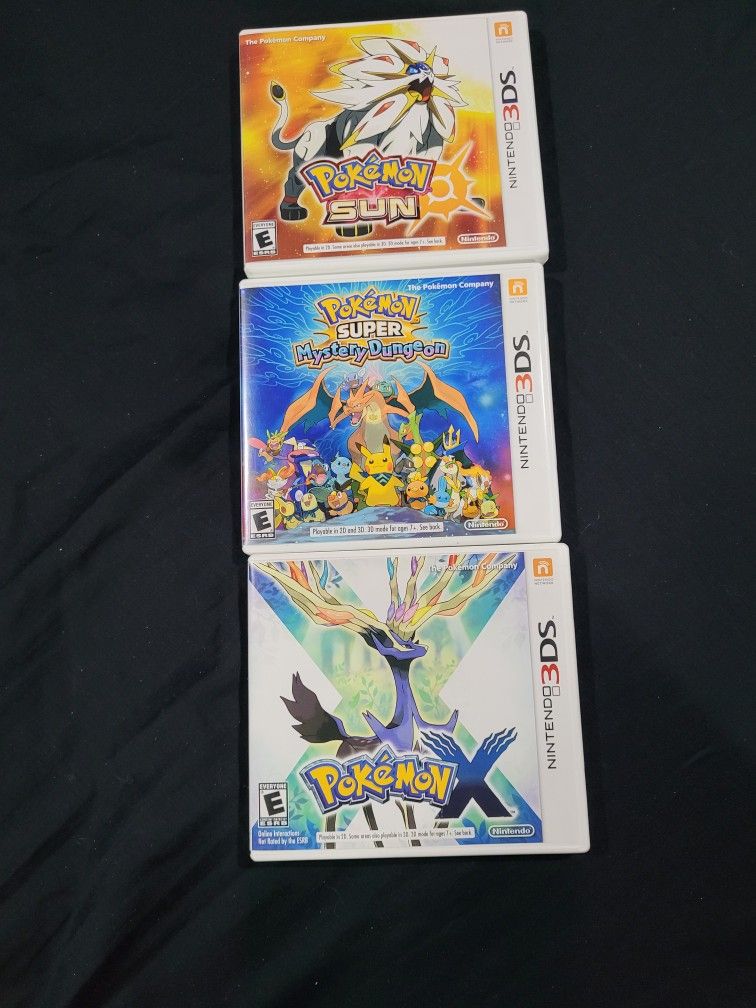 Pokemon Games *selling together*