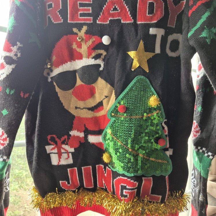 Ugly Christmas Sueter For Adults Size L/XL