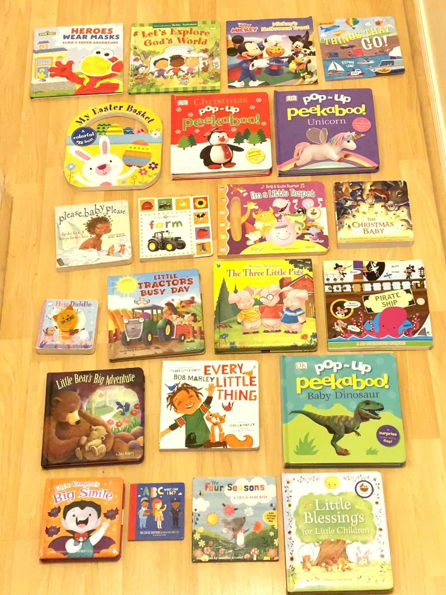 Baby-Toddler Board Books Bundle