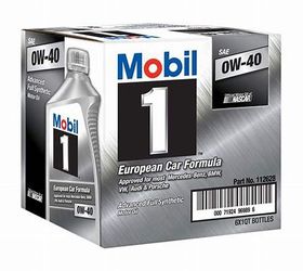 Mobile 1 Synthetic Motor Oil 0W-40 Case (6 Quarts)