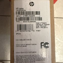 HP Laptop Touch screen 15.6” Brand new