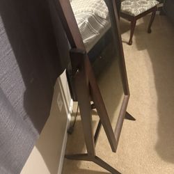 Furniture Swivel Adjustable Full-Length Mirror 