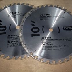 10 Inch Ryobi Blades
