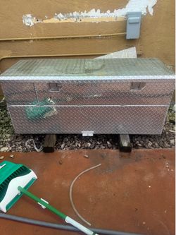 Truck toolbox/gas/diesel pump