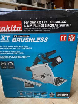 Makita cordless plunge saw