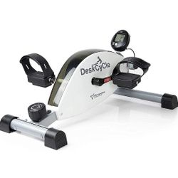 $80 DESK CYCLE SIT DOWN PEDAL EXERCISER 
