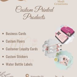 Custom Printed Products 
