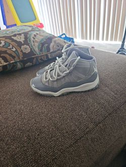 Grey Jordan 11s 