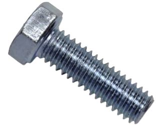 BOLT HEX 1/4 USS COARSE 1" THREAD ZINC CROWN BOLT 0(contact info removed) COUNT 70