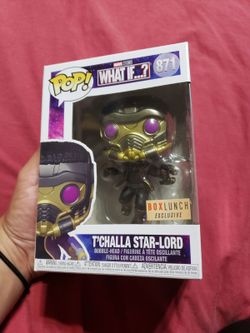 Funko Pop Tchalla Star Lord What If Excl. 871 Marvel.