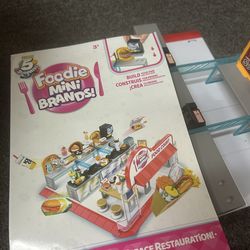 Mini Brands Food Court and grocery store