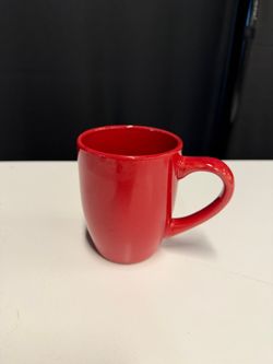 Royal Norfolk Red Ceramic Coffee Mug