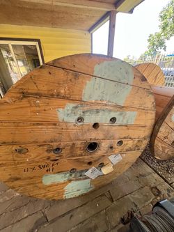 Cable spool/ industrial table
