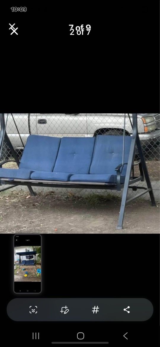 Swing Turns Into Bed $150