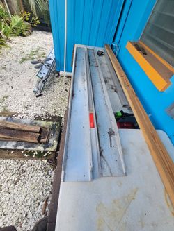 Heavy Duty Aluminum loading ramps: High quality 7 feet long by 6 inches wide