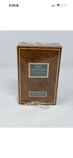 Vintage Rare Christian Dior Eau Sauvage Men's After Shave 3.7 Fl Oz