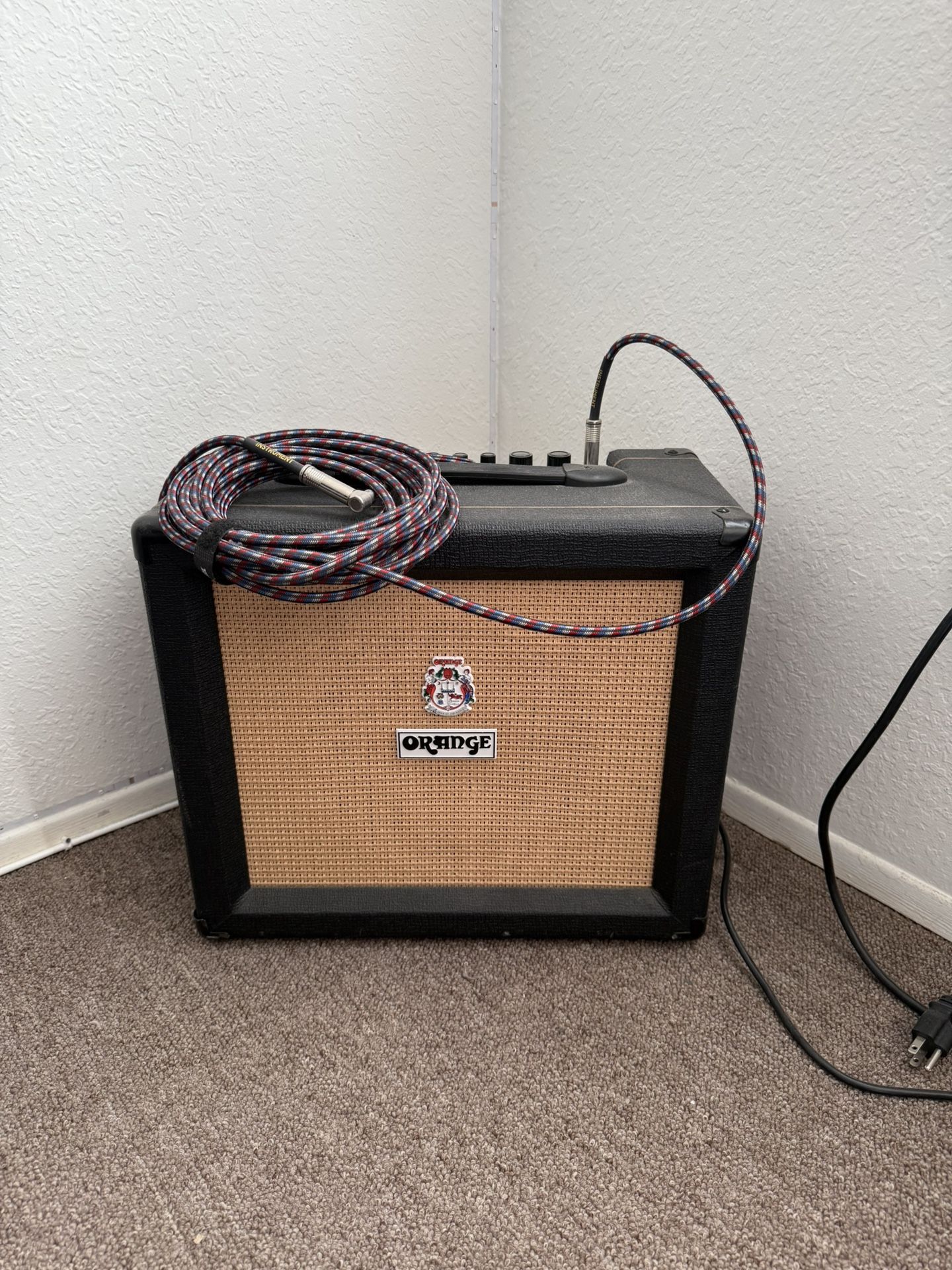 Orange Amplifiers Crush 35RT 35W 1x10 Guitar Combo Amp Black
