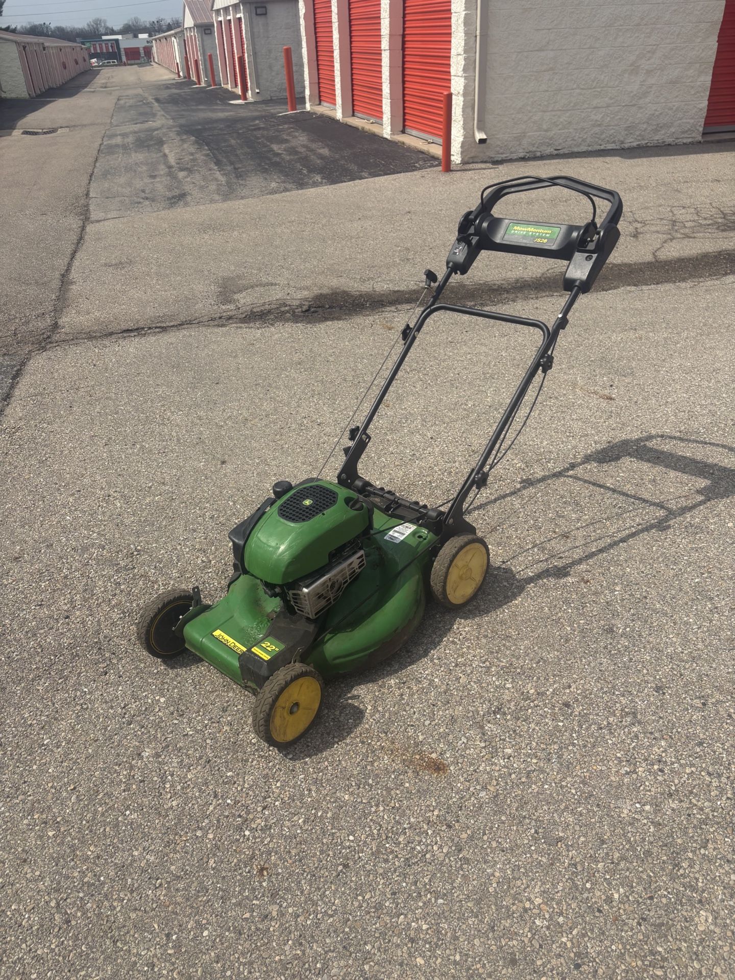 John Deere Self Propelled mower