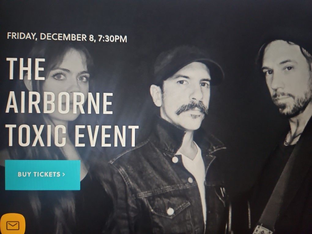 The Airborne Toxic Event Tickets Tonight At The Shell!