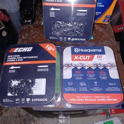 Different Name Brand Chainsaw Chains $15 Each
