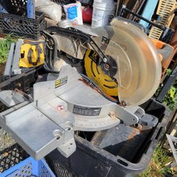 Ridgid 12" Miter Saw Good Used Condition 